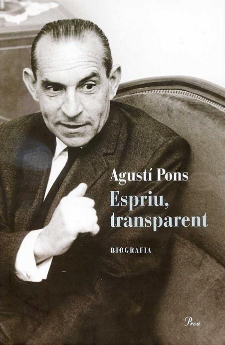 Espriu, transparent | 9788475883434 | Pons, Agustí | Llibres.cat | Llibreria online en català | La Impossible Llibreters Barcelona