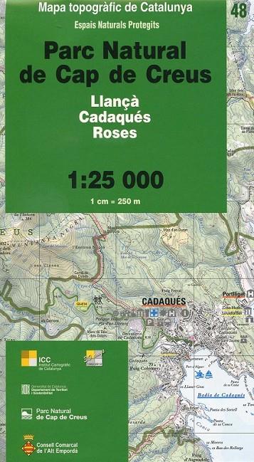 Mapa Parc natural de Cap de Creus 1:25000 | 9788439388753 | Diversos | Llibres.cat | Llibreria online en català | La Impossible Llibreters Barcelona