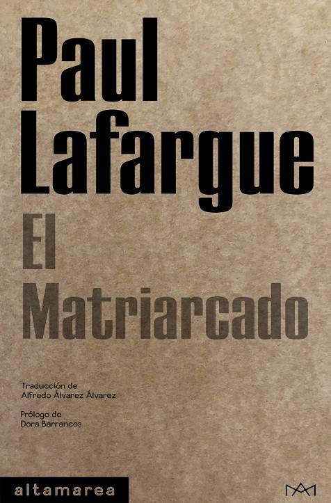 El matriarcado | 9788418481017 | Lafargue, Paul | Llibres.cat | Llibreria online en català | La Impossible Llibreters Barcelona