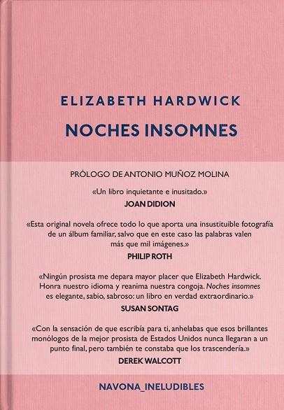 Noches insomnes | 9788417181284 | Hardwick, Elizabeth | Llibres.cat | Llibreria online en català | La Impossible Llibreters Barcelona