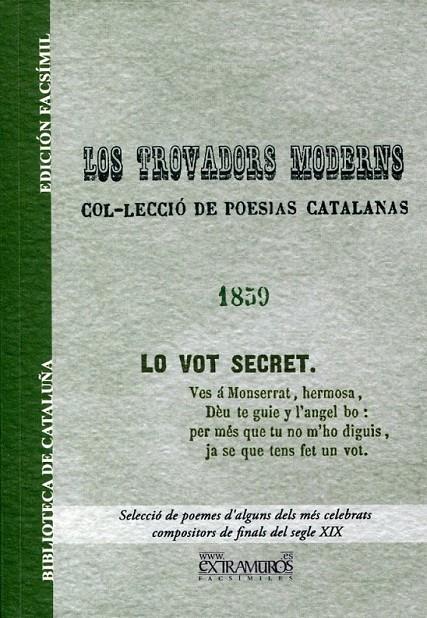 Los trovadors moderns. Col·lecció de poesías catalanas | 9788498624755 | Diversos | Llibres.cat | Llibreria online en català | La Impossible Llibreters Barcelona