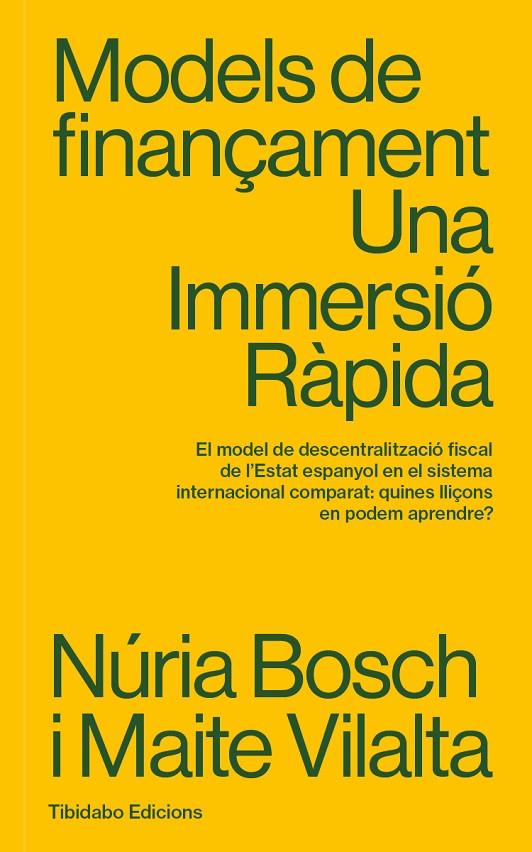 Models de Finançament | 9788410013001 | Bosch Roca, Núria/Vilalta Ferrer, Maite | Llibres.cat | Llibreria online en català | La Impossible Llibreters Barcelona