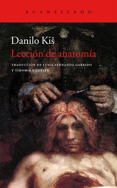 Lección de anatomía | 9788415689256 | Kis, Danilo | Llibres.cat | Llibreria online en català | La Impossible Llibreters Barcelona