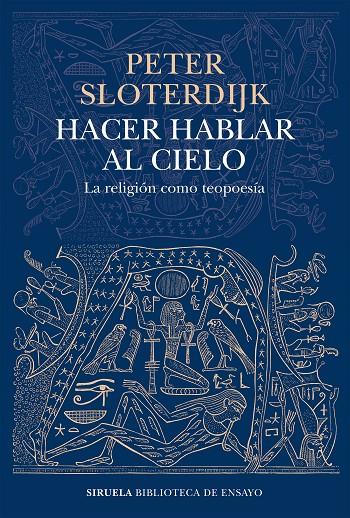 Hacer hablar al cielo | 9788419207449 | Sloterdijk, Peter | Llibres.cat | Llibreria online en català | La Impossible Llibreters Barcelona