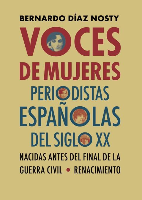 Voces de mujeres | 9788417950583 | Díaz Nosty, Bernardo | Llibres.cat | Llibreria online en català | La Impossible Llibreters Barcelona