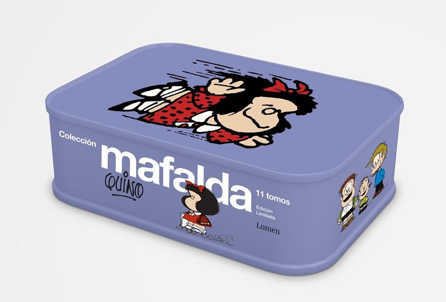 Colección Mafalda: 11 tomos en una lata (edición limitada) | 9788426481009 | Quino | Llibres.cat | Llibreria online en català | La Impossible Llibreters Barcelona