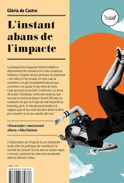 L'instant abans de l'impacte | 9788417339838 | De Castro, Glòria | Llibres.cat | Llibreria online en català | La Impossible Llibreters Barcelona