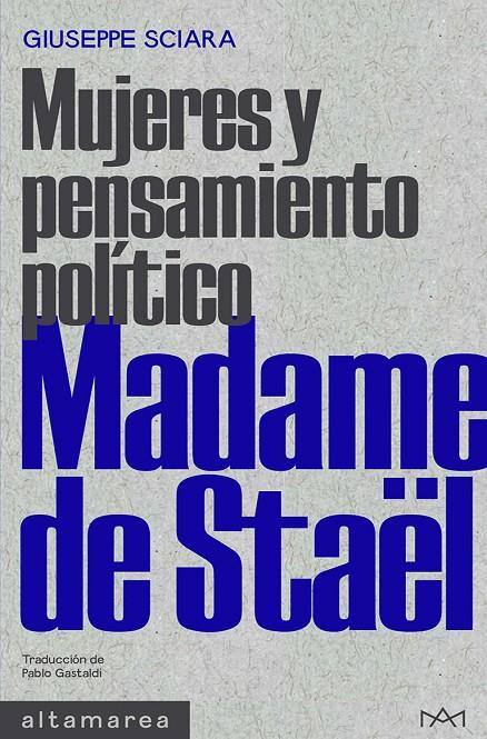 Madame de Staël | 9788418481758 | Sciara, Giuseppe | Llibres.cat | Llibreria online en català | La Impossible Llibreters Barcelona