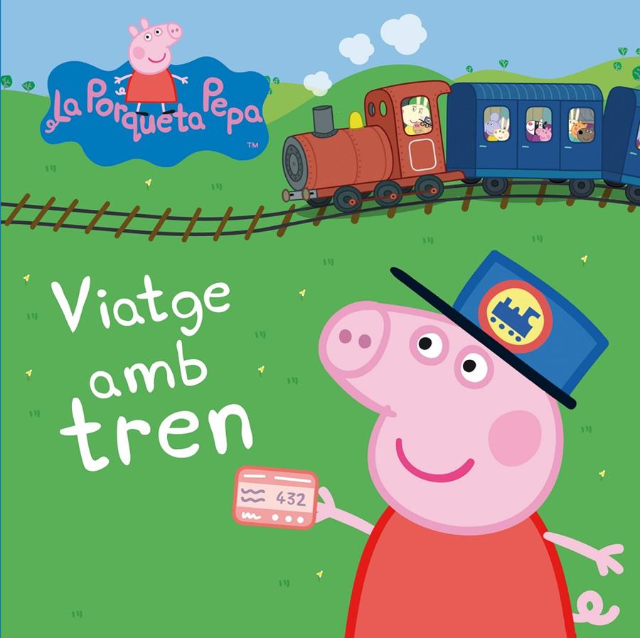Peppa Pig. Llibre de cartró - Viatge amb tren | 9788448840914 | Hasbro / Eone | Llibres.cat | Llibreria online en català | La Impossible Llibreters Barcelona