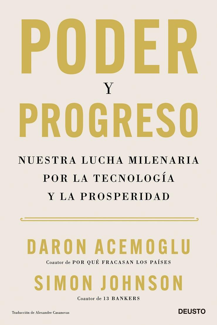 Poder y progreso | 9788423436378 | Acemoglu, Daron/Johnson, Simon | Llibres.cat | Llibreria online en català | La Impossible Llibreters Barcelona