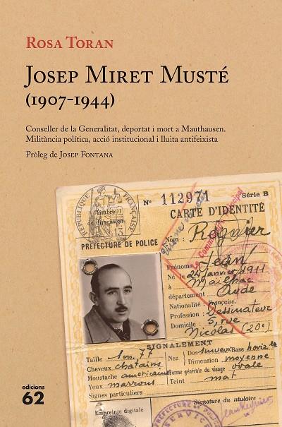 Josep Miret Musté (1907-1944) | 9788429776294 | Toran, Rosa | Llibres.cat | Llibreria online en català | La Impossible Llibreters Barcelona