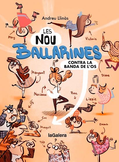 Les nou ballarines 1. Contra la banda de l'os | 9788424674465 | LLINÀS, ANDREU | Llibres.cat | Llibreria online en català | La Impossible Llibreters Barcelona