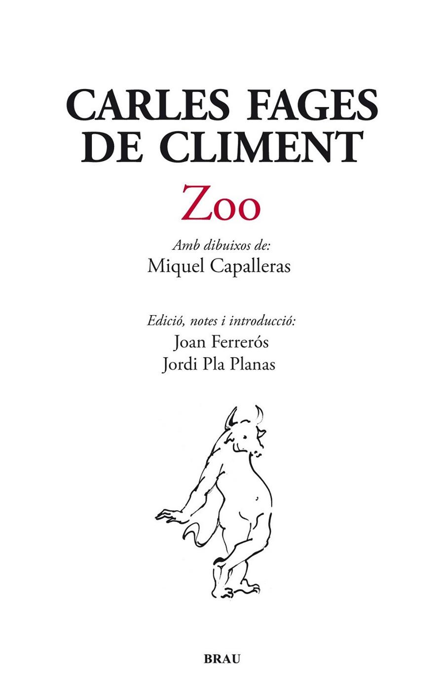Zoo | 9788496905962 | Fages de Climent, Carles | Llibres.cat | Llibreria online en català | La Impossible Llibreters Barcelona