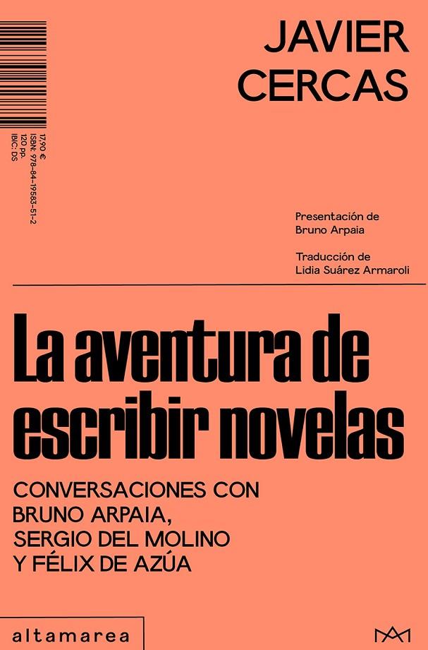 La aventura de escribir novelas | 9788419583512 | Cercas, Javier | Llibres.cat | Llibreria online en català | La Impossible Llibreters Barcelona