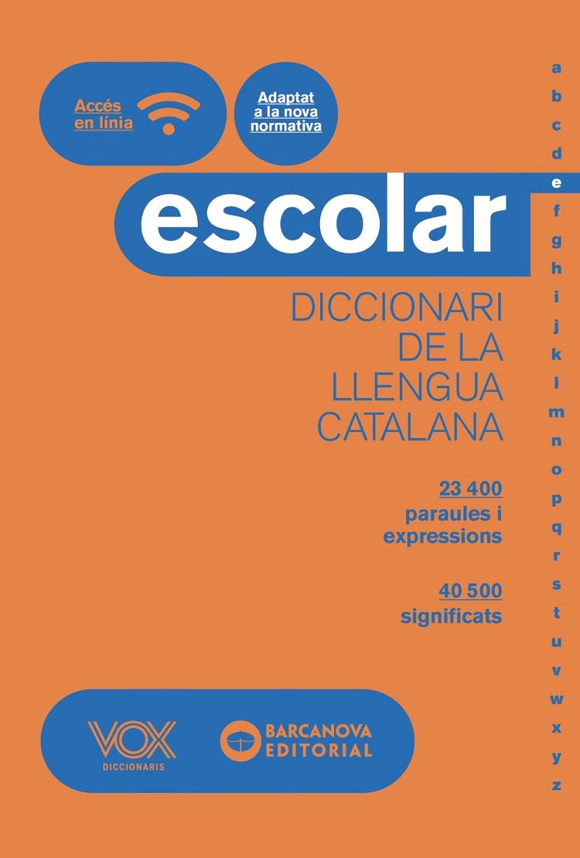 Diccionari Escolar de la Llengua Catalana VOX-BARCANOVA | 9788499742830 | Vox Editorial | Llibres.cat | Llibreria online en català | La Impossible Llibreters Barcelona