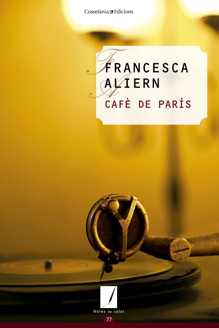 Cafè de París | 9788490344101 | Aliern Pons, Francesca | Llibres.cat | Llibreria online en català | La Impossible Llibreters Barcelona