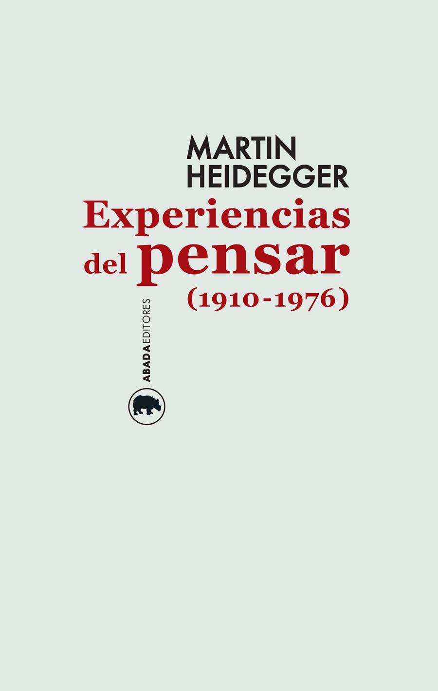 Experiencias del pensar (1910-1976) | 9788416160129 | Heidegger, Martin | Llibres.cat | Llibreria online en català | La Impossible Llibreters Barcelona