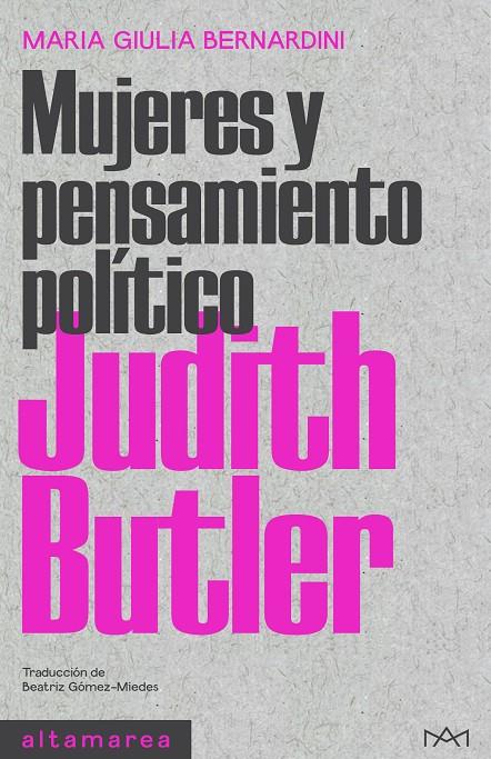 Judith Butler | 9788418481819 | Bernardini, Maria Giulia | Llibres.cat | Llibreria online en català | La Impossible Llibreters Barcelona