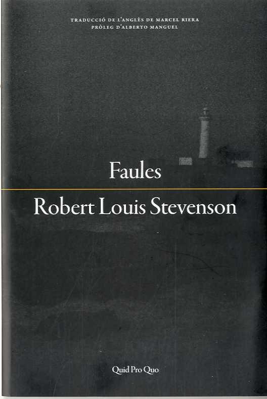 FAULES | 9788417410087 | Stevenson, Robert Luis | Llibres.cat | Llibreria online en català | La Impossible Llibreters Barcelona