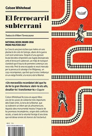 El ferrocarril subterrani | 9788494601453 | Whitehead, Colson | Llibres.cat | Llibreria online en català | La Impossible Llibreters Barcelona