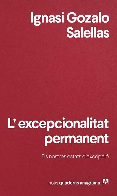 L'excepcionalitat permanent | 9788433901972 | Gozalo Salellas, Ignasi | Llibres.cat | Llibreria online en català | La Impossible Llibreters Barcelona