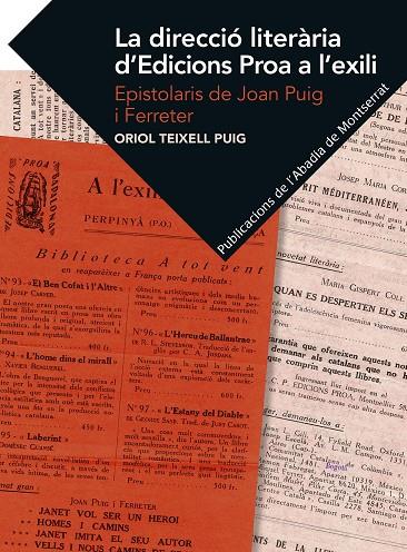 La direcció literària d'Edicions Proa a l'exili | 9788491910527 | Teixell Puig, Oriol | Llibres.cat | Llibreria online en català | La Impossible Llibreters Barcelona