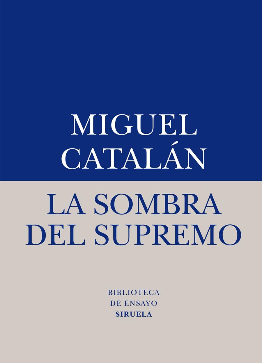 La sombra del Supremo | 9788416396238 | Catalán, Miguel | Llibres.cat | Llibreria online en català | La Impossible Llibreters Barcelona