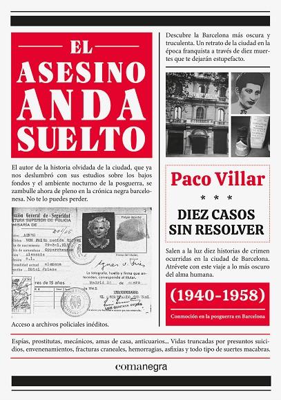 El asesino anda suelto | 9788418022999 | Villar, Paco | Llibres.cat | Llibreria online en català | La Impossible Llibreters Barcelona