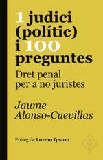 1 JUDICI (POLÍTIC) I 100 PREGUNTES | 9788415315612 | Alonso-Cuevillas, Jaume | Llibres.cat | Llibreria online en català | La Impossible Llibreters Barcelona