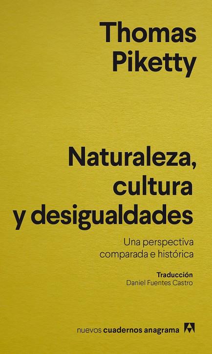 Naturaleza, cultura y desigualdades | 9788433921796 | Piketty, Thomas | Llibres.cat | Llibreria online en català | La Impossible Llibreters Barcelona