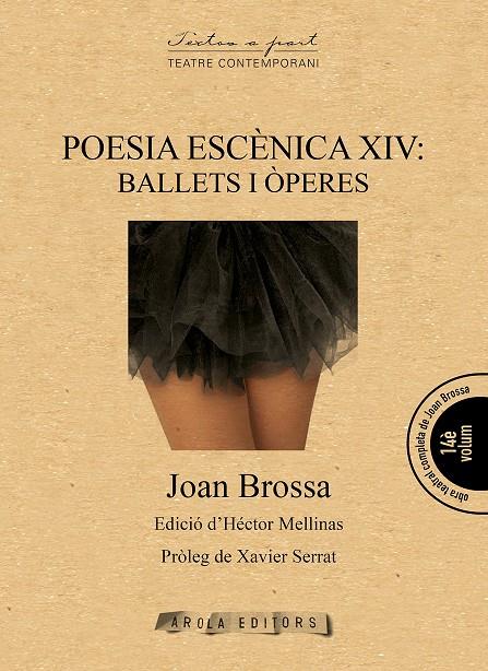 Poesia escènica XIV | 9788494701559 | Brossa i Cuervo, Joan | Llibres.cat | Llibreria online en català | La Impossible Llibreters Barcelona