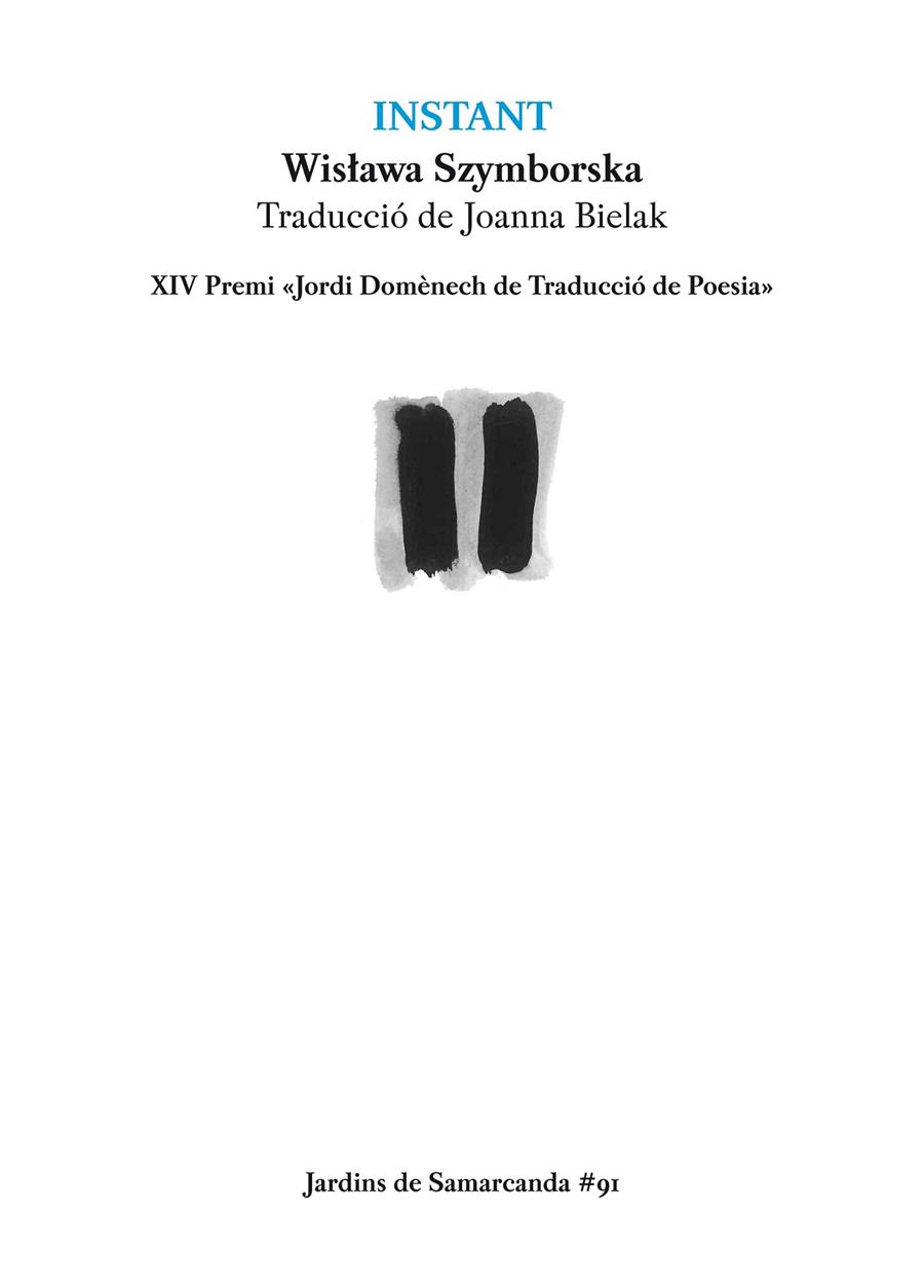 Instant | 9788497666398 | Szymborska, Wislawa | Llibres.cat | Llibreria online en català | La Impossible Llibreters Barcelona