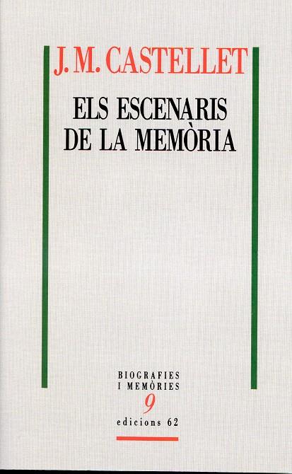 Els escenaris de la memòria | 9788429763591 | Castellet, Josep Maria | Llibres.cat | Llibreria online en català | La Impossible Llibreters Barcelona