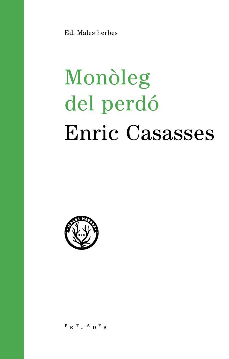 Monòleg del perdó | 9788494780011 | Casasses Figueres, Enric | Llibres.cat | Llibreria online en català | La Impossible Llibreters Barcelona
