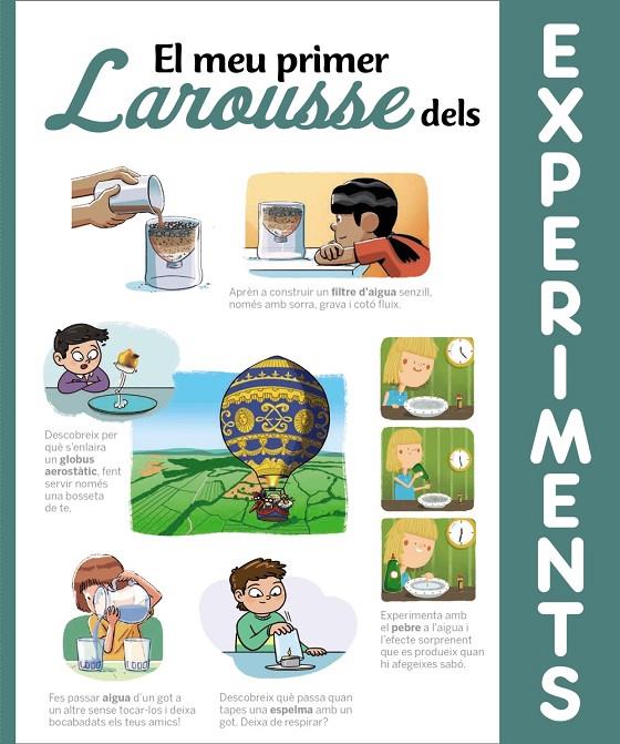 El meu primer Larousse dels experiments | 9788418100710 | Larousse Editorial | Llibres.cat | Llibreria online en català | La Impossible Llibreters Barcelona