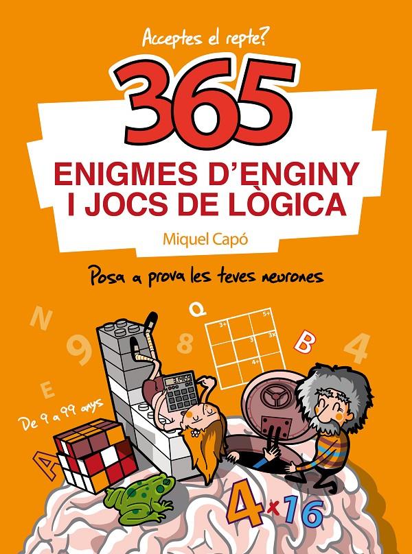 365 enigmes d'enginy i jocs de lògica | 9788418318313 | Capó, Miquel | Llibres.cat | Llibreria online en català | La Impossible Llibreters Barcelona