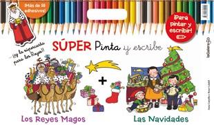 Súper Pinta y escribe las Navidades | 9788424649449 | Anna Canyelles\Roser Calafell (ilustr.) | Llibres.cat | Llibreria online en català | La Impossible Llibreters Barcelona