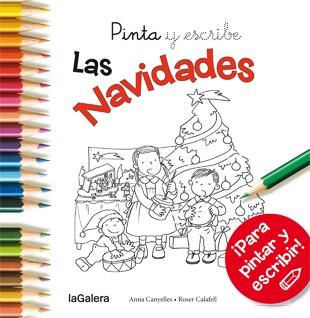 Pinta y escribe Las Navidades | 9788424649388 | Anna Canyelles\Roser Calafell (ilustr.) | Llibres.cat | Llibreria online en català | La Impossible Llibreters Barcelona
