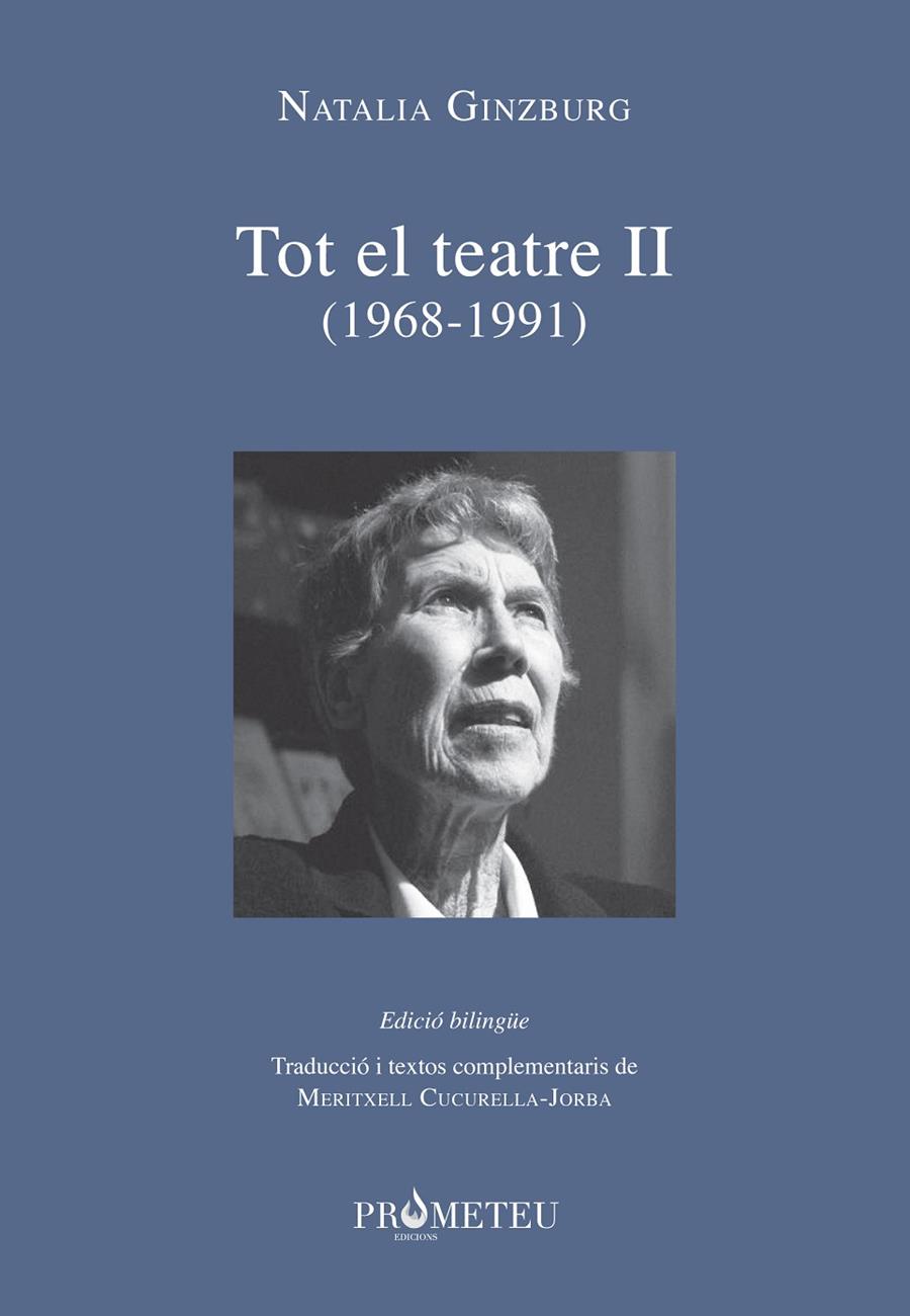 Natalia Ginzburg - Tot el teatre II (1968-1991) | 9788417000899 | Ginzburg, Natalia | Llibres.cat | Llibreria online en català | La Impossible Llibreters Barcelona