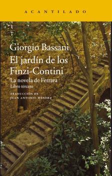 El jardín de los Finzi-Contini | 9788416748631 | Bassani, Giorgio | Llibres.cat | Llibreria online en català | La Impossible Llibreters Barcelona