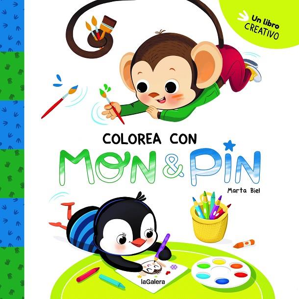Mon & Pin. Actividades 1. Colorea con Mon & Pin | 9788424674816 | Biel, Marta | Llibres.cat | Llibreria online en català | La Impossible Llibreters Barcelona