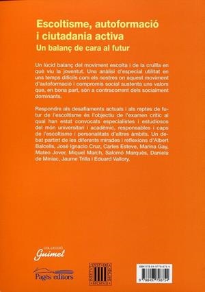 Escoltisme, autoformació i ciutadania activa | 9788497798754 | Varios autores | Llibres.cat | Llibreria online en català | La Impossible Llibreters Barcelona