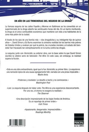 La esquina | 9788493859473 | Simon, David/Burns, Ed | Llibres.cat | Llibreria online en català | La Impossible Llibreters Barcelona