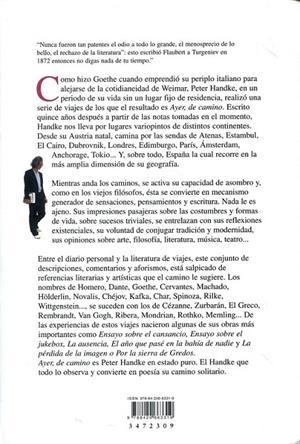 AYER, DE CAMINO | 9788420663319 | HANDKE, PETER | Llibres.cat | Llibreria online en català | La Impossible Llibreters Barcelona