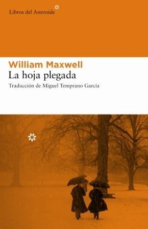 HOJA PLEGADA, LA | 9788493544867 | MAXWELL, WILLIAM | Llibres.cat | Llibreria online en català | La Impossible Llibreters Barcelona