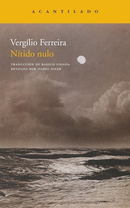 Nítido nulo | 9788415277330 | FERREIRA, VERGILIO | Llibres.cat | Llibreria online en català | La Impossible Llibreters Barcelona