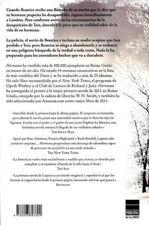 HERMANA | 9788493897802 | LUPTON, ROSAMUND | Llibres.cat | Llibreria online en català | La Impossible Llibreters Barcelona