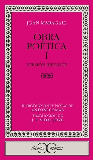 MARAGALL: OBRA POETICA (TOMO I) | 9788470394386 | Maragall, Joan  | Llibres.cat | Llibreria online en català | La Impossible Llibreters Barcelona