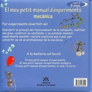 El meu petit manual d'experiments: mecànica | 9788484183921 | Pèrez, Mèlanie | Llibres.cat | Llibreria online en català | La Impossible Llibreters Barcelona