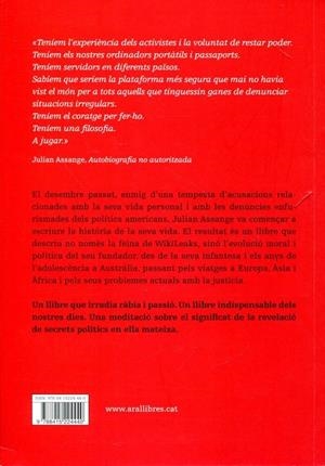 Autobiografia no autoritzada | 9788415224440 | Assange, Julian | Llibres.cat | Llibreria online en català | La Impossible Llibreters Barcelona
